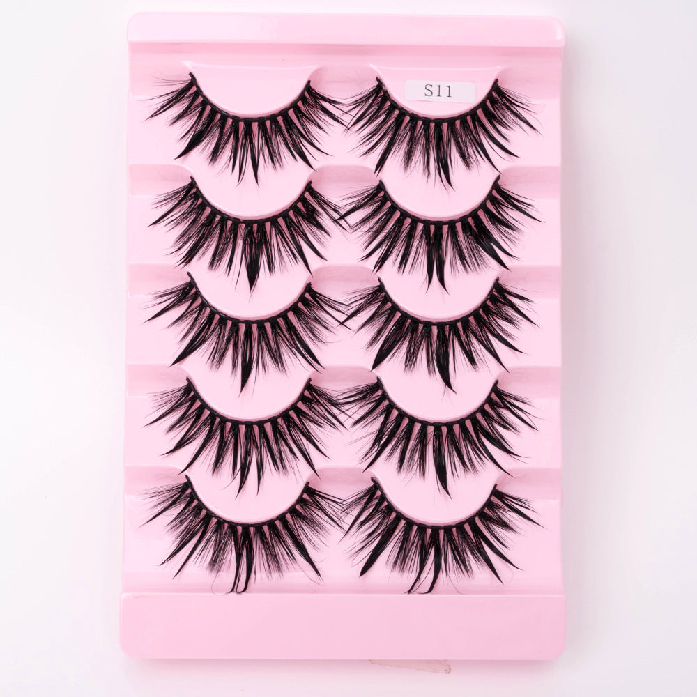 Natural 3D Dramatic Fairy Clusters Manga Eyelashes
