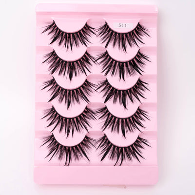 Natural 3D Dramatic Fairy Clusters Manga Eyelashes