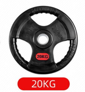 Gym Weightlifting Barbell Rubber Barbell