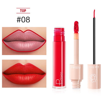 Pudgier Dual Lipstick Lip Gloss Liquid Lipstick
