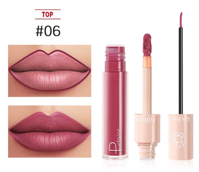 Pudgier Dual Lipstick Lip Gloss Liquid Lipstick