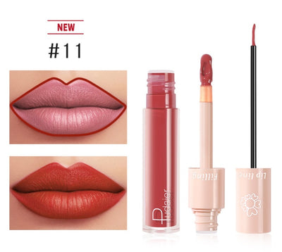 Pudgier Dual Lipstick Lip Gloss Liquid Lipstick