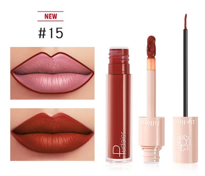 Pudgier Dual Lipstick Lip Gloss Liquid Lipstick