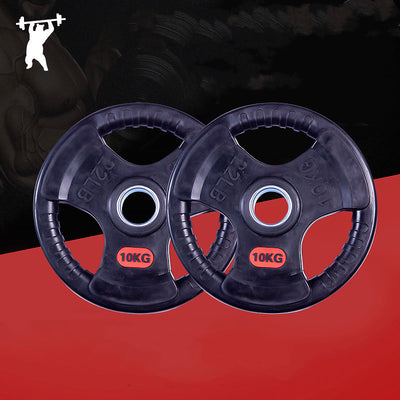Gym Weightlifting Barbell Rubber Barbell