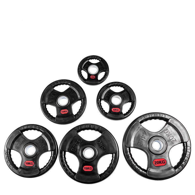 Gym Weightlifting Barbell Rubber Barbell