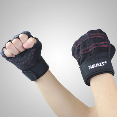 Weightlifting Half-Finger Gloves Training Gym Breathable Non-Slip