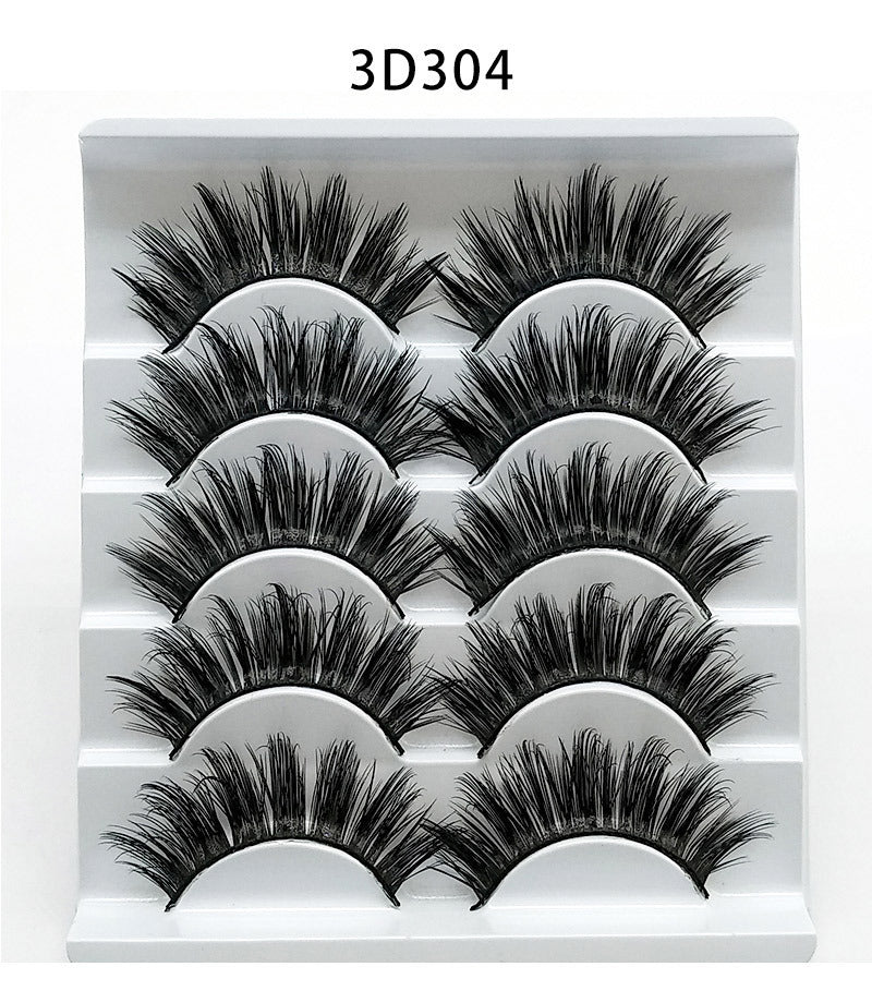 Mink False Eyelashes 3D False Eyelashes