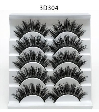 Mink False Eyelashes 3D False Eyelashes