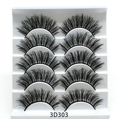 Mink False Eyelashes 3D False Eyelashes