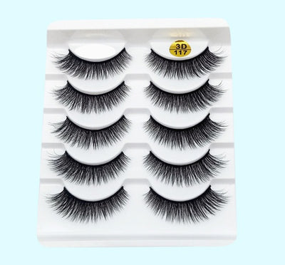 Mink False Eyelashes 3D False Eyelashes