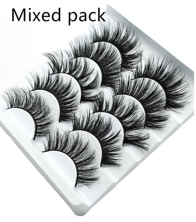 Mink False Eyelashes 3D False Eyelashes