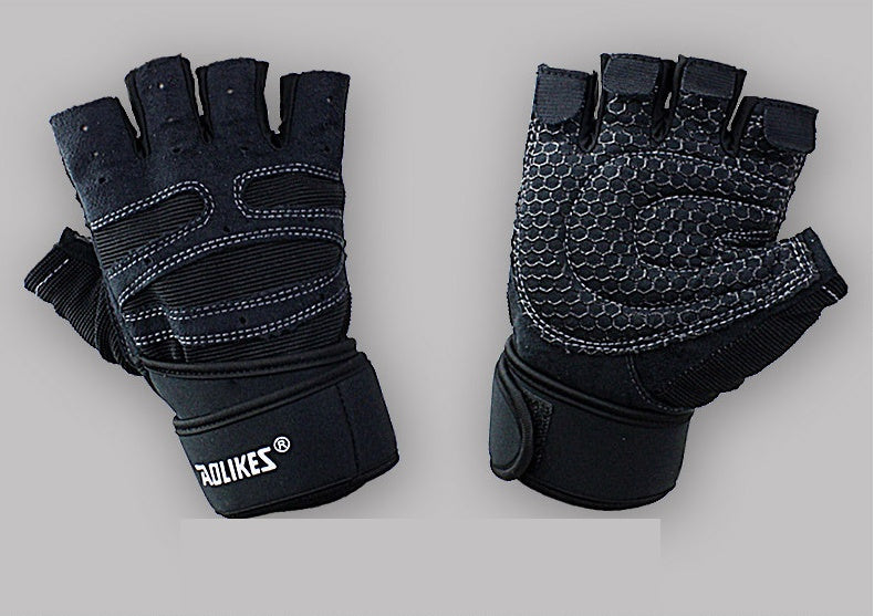 Weightlifting Half-Finger Gloves Training Gym Breathable Non-Slip