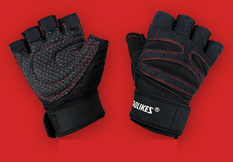 Weightlifting Half-Finger Gloves Training Gym Breathable Non-Slip
