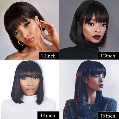Unice Hair Full Machine Human Hair Wigs