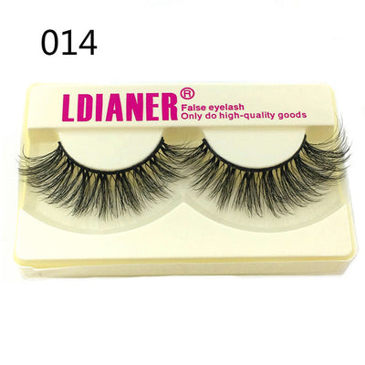 Mink Eyelashes 25mm Wispy Fluffy Lashes