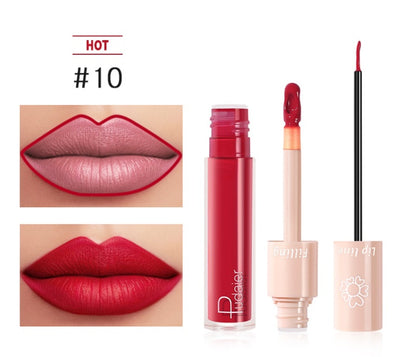 Pudgier Dual Lipstick Lip Gloss Liquid Lipstick
