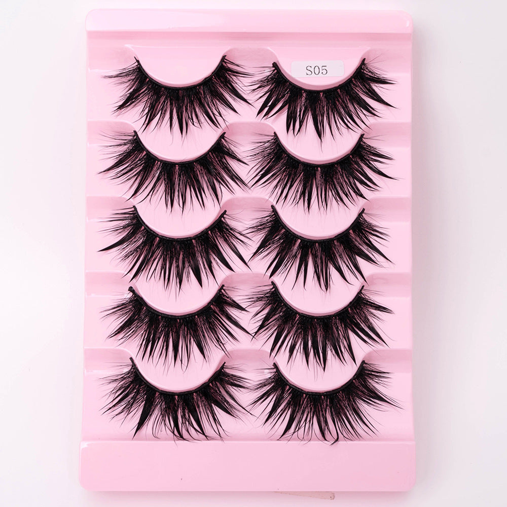 Natural 3D Dramatic Fairy Clusters Manga Eyelashes