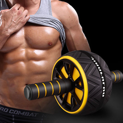 Workout Machine Abdominal Wheel with Resistant Band