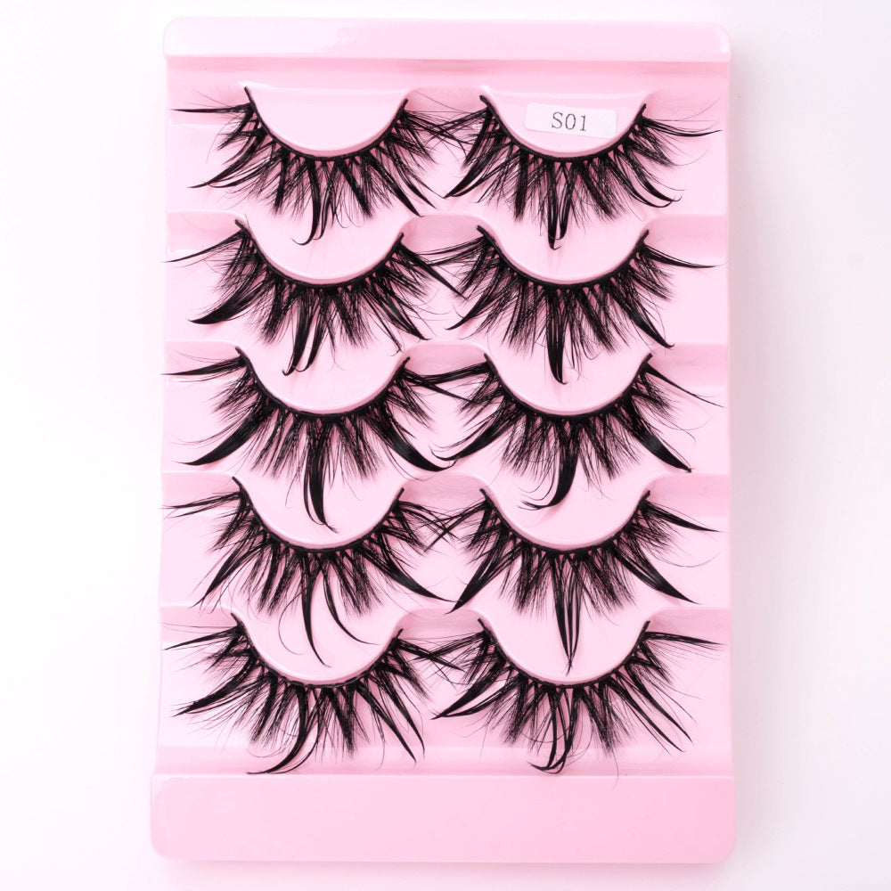 Natural 3D Dramatic Fairy Clusters Manga Eyelashes