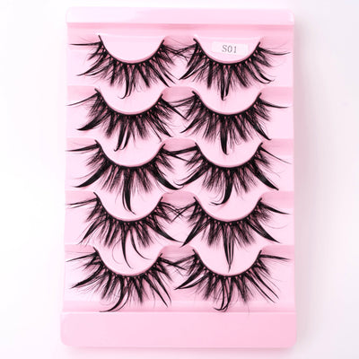 Natural 3D Dramatic Fairy Clusters Manga Eyelashes