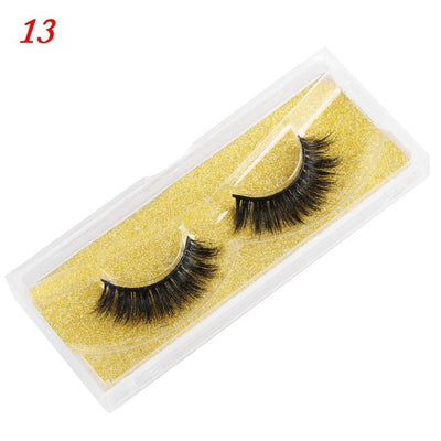 Mink Eyelashes 25mm Wispy Fluffy Lashes