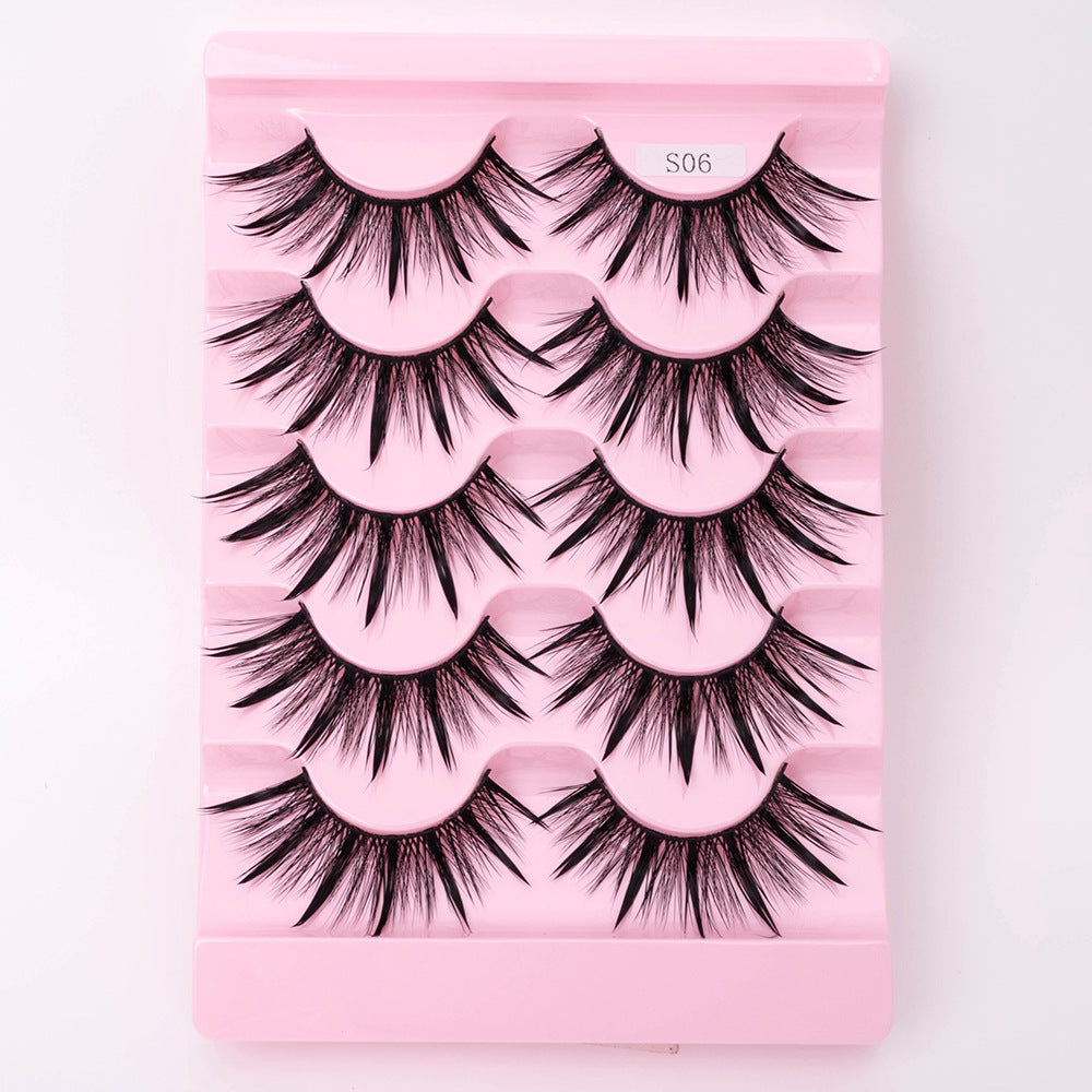 Natural 3D Dramatic Fairy Clusters Manga Eyelashes
