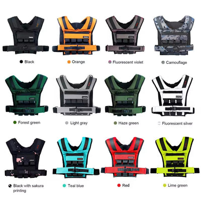Tactical Training Outdoor Running Adjustable Weight Vest