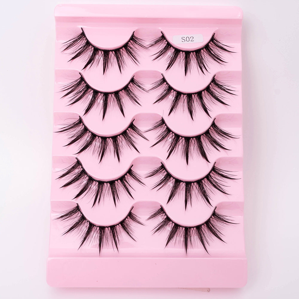 Natural 3D Dramatic Fairy Clusters Manga Eyelashes