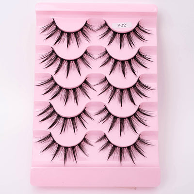 Natural 3D Dramatic Fairy Clusters Manga Eyelashes