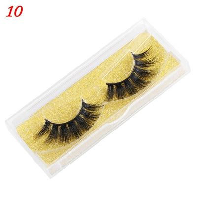 Mink Eyelashes 25mm Wispy Fluffy Lashes