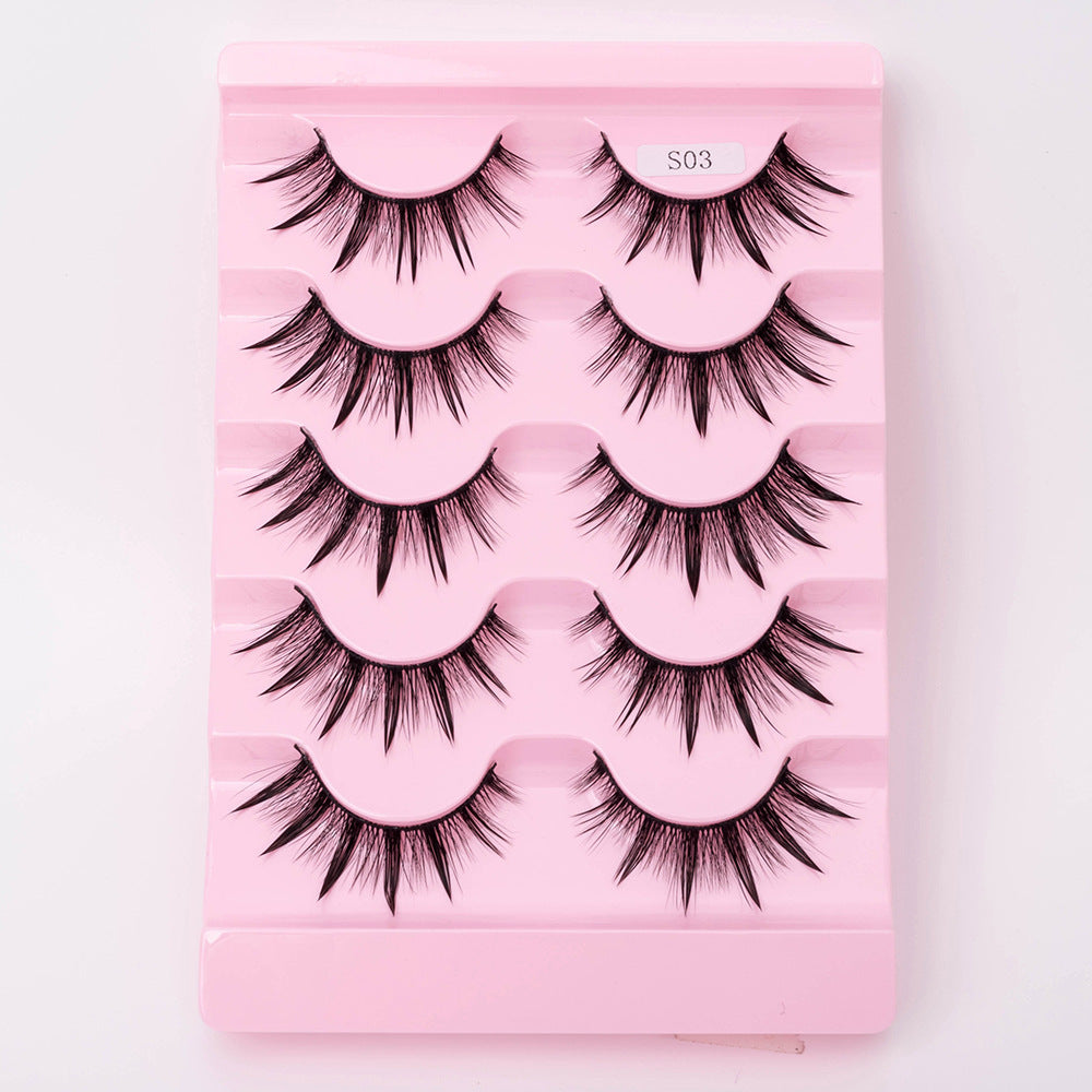 Natural 3D Dramatic Fairy Clusters Manga Eyelashes