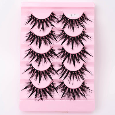Natural 3D Dramatic Fairy Clusters Manga Eyelashes