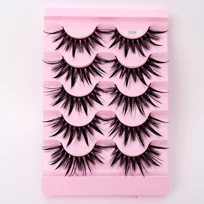 Natural 3D Dramatic Fairy Clusters Manga Eyelashes